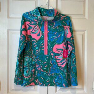 Lilly Pulitzer Half Zip Skipper Popover NWT